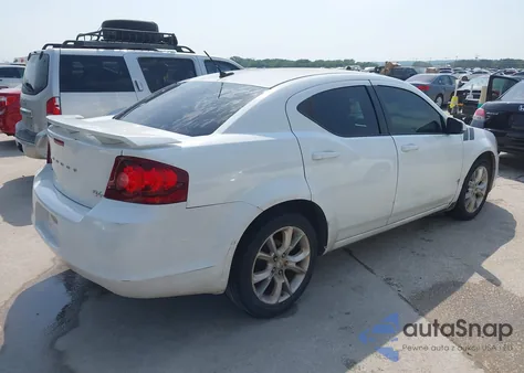 2013 Dodge Avenger R/T from USA, damaged, VIN 1C3CDZBGXDN633005